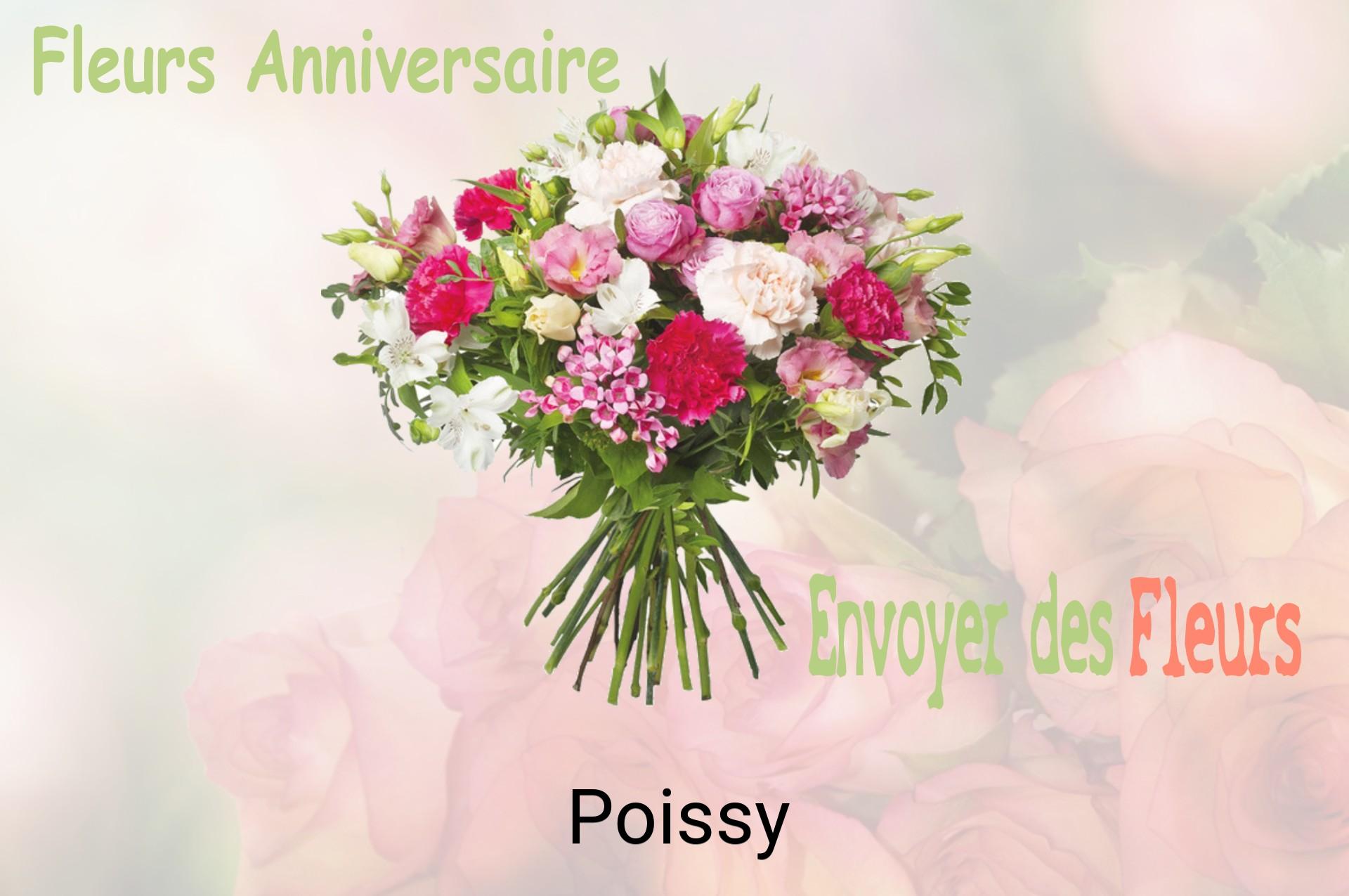 Bouquet de fleurs d’anniversaire livré à Poissy