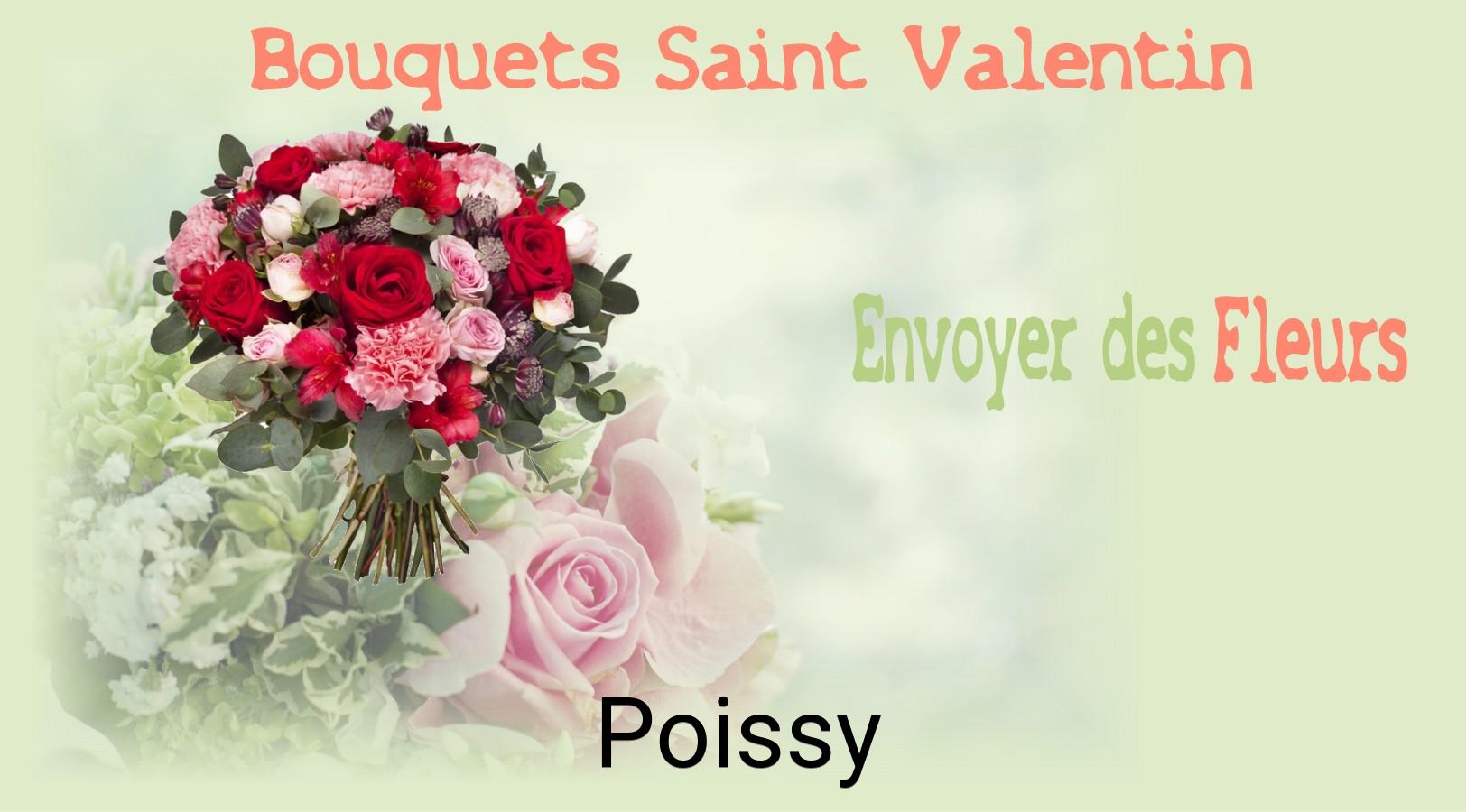 Roses de Saint-Valentin livrées à Poissy